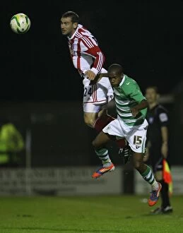 Yeovil Town v Stoke City Collection: Stoke City's Triumph: Overpowering Yeovil Town on August 7, 2012