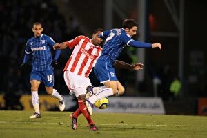 Images Dated 7th January 2012: Stoke City's Victory: January 7, 2012 vs Gillingham