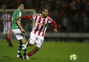 Images Dated 7th August 2012: Stoke City's Victory: Yeovil Town vs Stoke City (August 7, 2012)