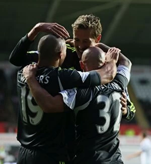 Images Dated 16th December 2013: Swansea City v Stoke City