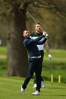 Images Dated 21st April 2015: Swing into Action: Stoke City Football Club Golf Event - April 15, 2015