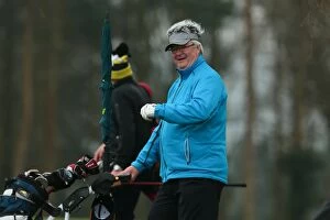 Images Dated 8th April 2014: Swing into Action: Stoke City Football Club's 2014 Golf Day
