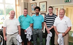 Images Dated 5th July 2013: Swinging for Success: Stoke City Football Club Golf Event 2013