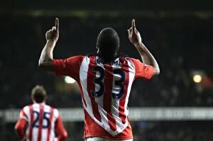 Images Dated 21st March 2012: Tottenham vs Stoke City: Clash at White Hart Lane - March 21, 2012