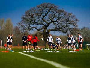 14-15 Southampton Programme Collection: Training at Clayton Wood
