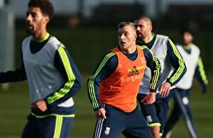 Images Dated 7th February 2014: Training at Clayton Wood