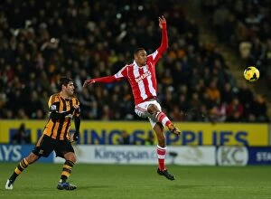 Hull City v Stoke City Collection: The Turning Point: Hull City vs Stoke City - A Crucial Match in Football History (December 14, 2013)