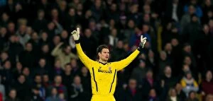 Crystal Palace v Stoke City Collection: The Turning Point: A Pivotal Instant in the Crystal Palace vs. Stoke City Rivalry (12-13-2014)
