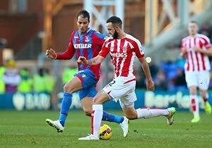 Images Dated 13th December 2014: The Turning Point: A Pivotal Moment in Crystal Palace vs. Stoke City Rivalry - December 13, 2014
