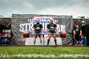 Images Dated 17th December 2014: Ultimate Strongest Man event