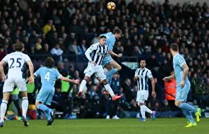 West Brom v Stoke City Collection: WBA vs Stoke City: A Football Rivalry at The Hawthorns - 4th February 2017