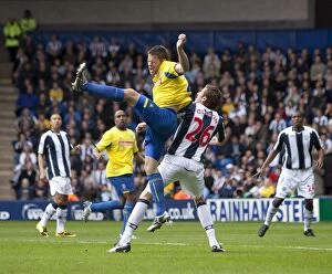 Images Dated 4th April 2009: West Brom vs Stoke City: Clash at The Hawthorns - April 4, 2009