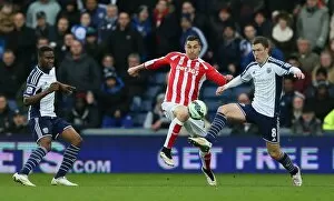 Geoff Cameron Collection: West Bromwich Albion v Stoke City