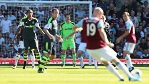 West Ham v Stoke City Collection: West Ham vs Stoke City: Clash of the Championship Contenders (31st August)